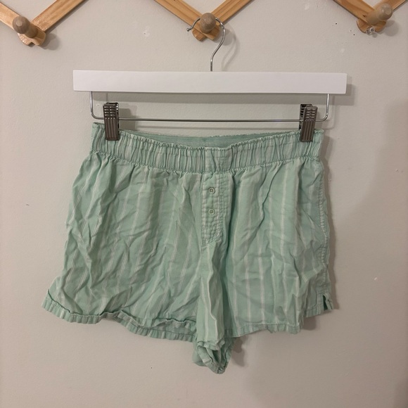 Colsie Pants - Mint Green Women's Lounge Shorts